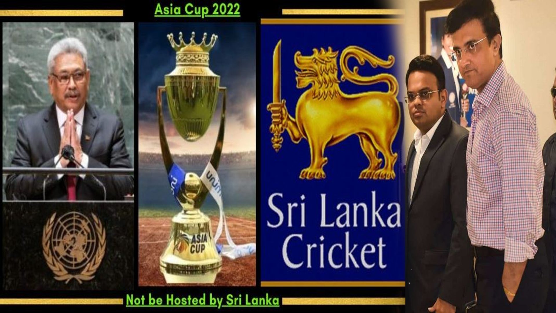 Asia Cup 2022 will not be hosted by Sri lanka the chief officer gave big update