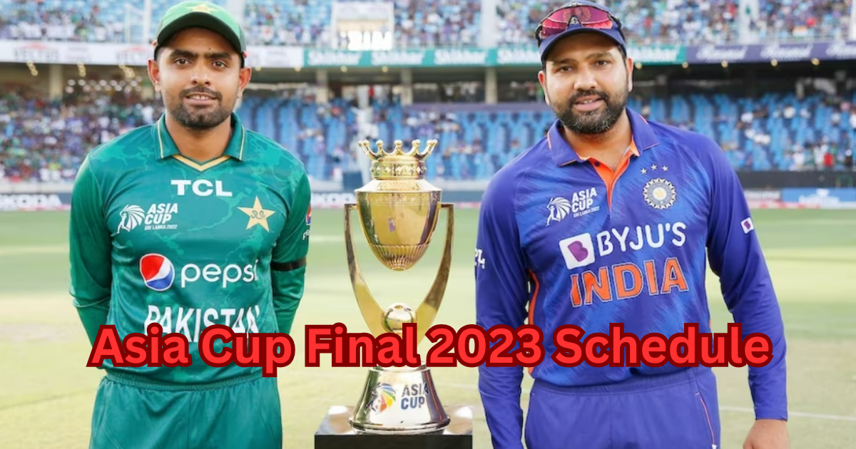 Asia Cup 2023 final schedule announced, India-Pakistan will play against each other at this venue af...