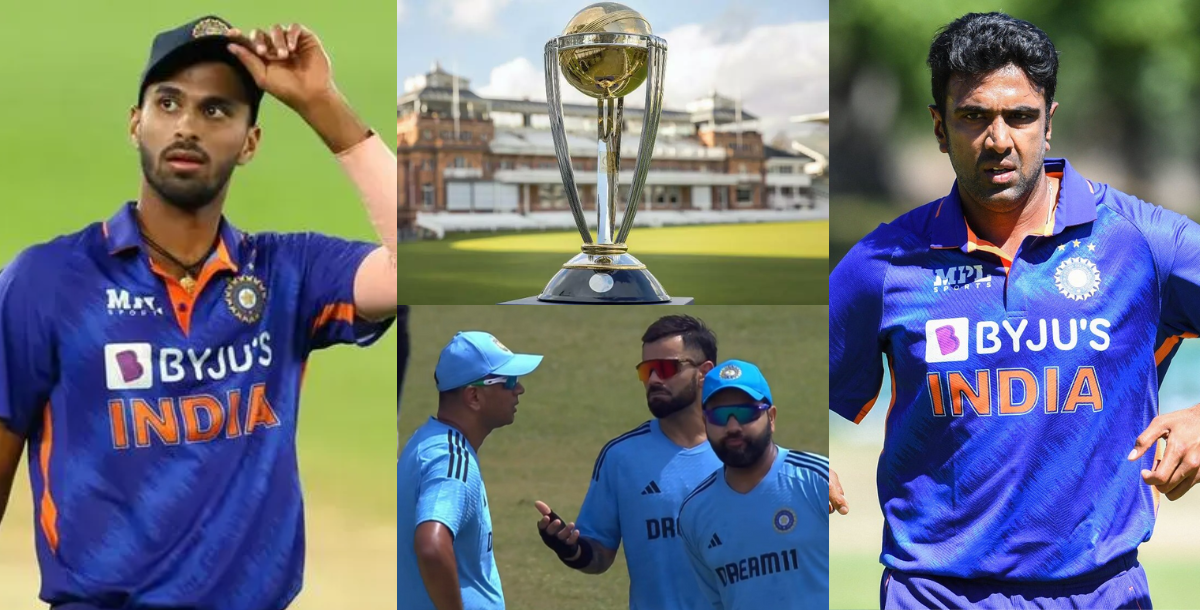 Axar Patel can be replaced by R Ashwin or Washington Sundar in World Cup 2023