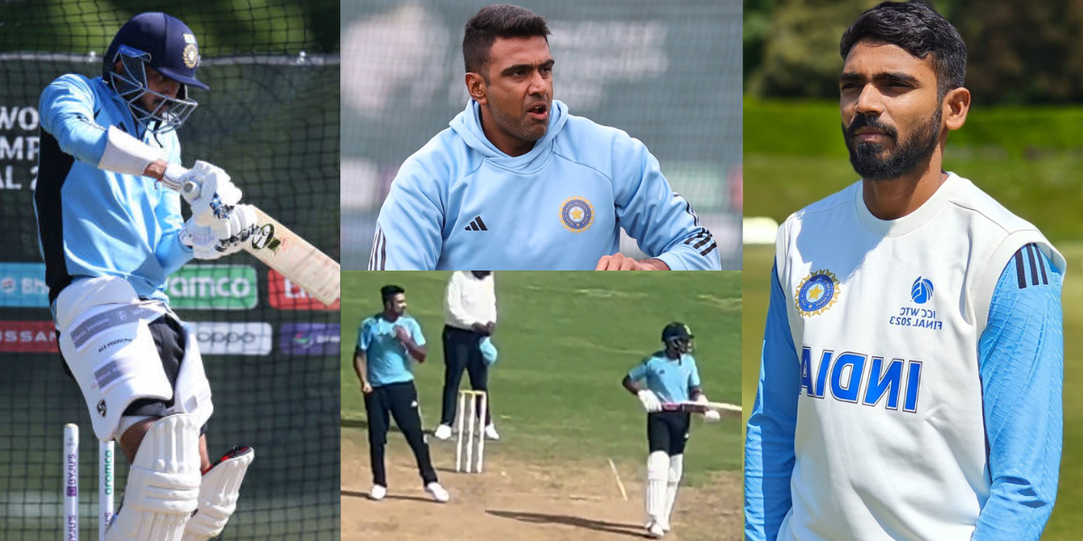 Axar-patel-and-ks-bharat-attack-r-ashwins-bowling-in-west-indies watch video