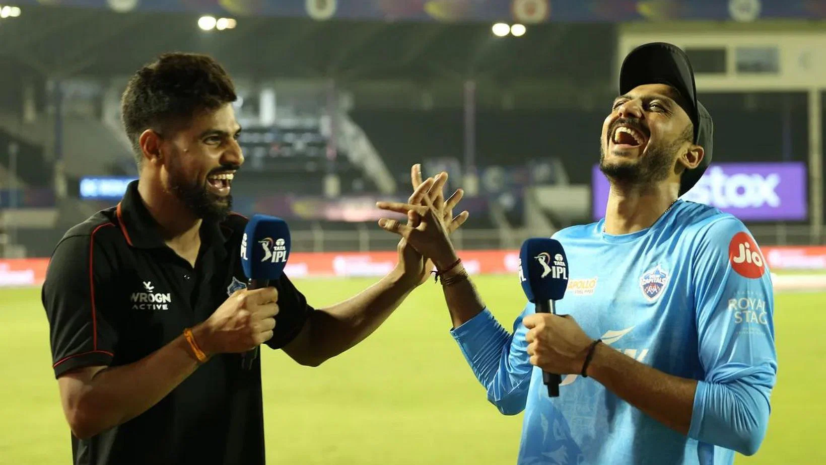Axar patel and lalit yadav