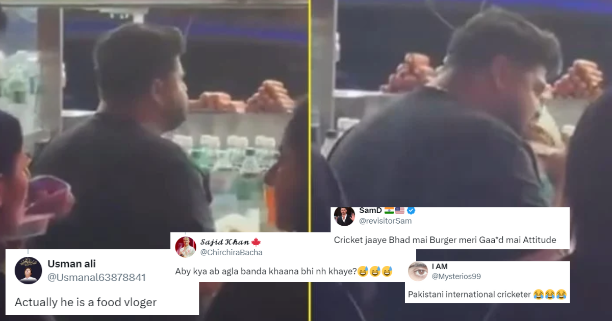 अमेरिका में बर्गर खाते दिखे पाकिस्तान के 110 किलो के Azam Khan, फैंस ने लगाई फटकार, मीम्स की हुई बरस...