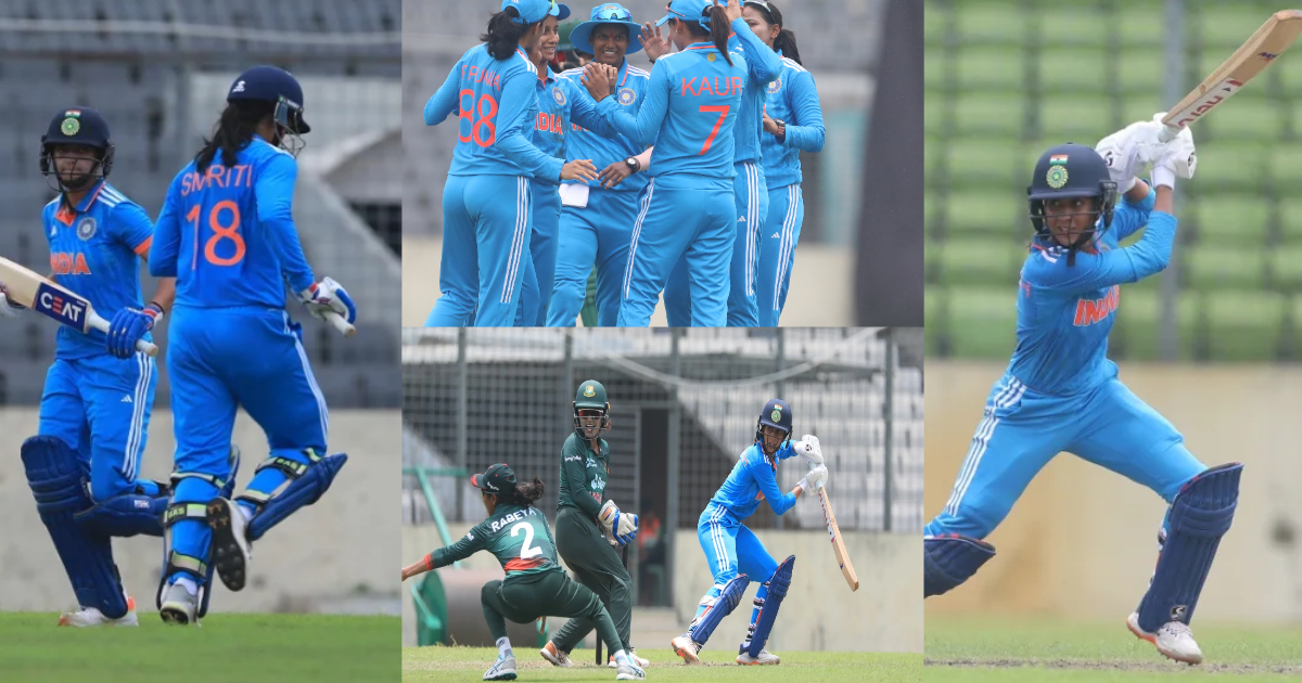 BAN W vs IND W: जेमिमा रोड्रिग्स ने गेंद-बल्ले से मचाया कोहराम, 15 रन के भीतर बांग्लादेश ने टेके घुट...
