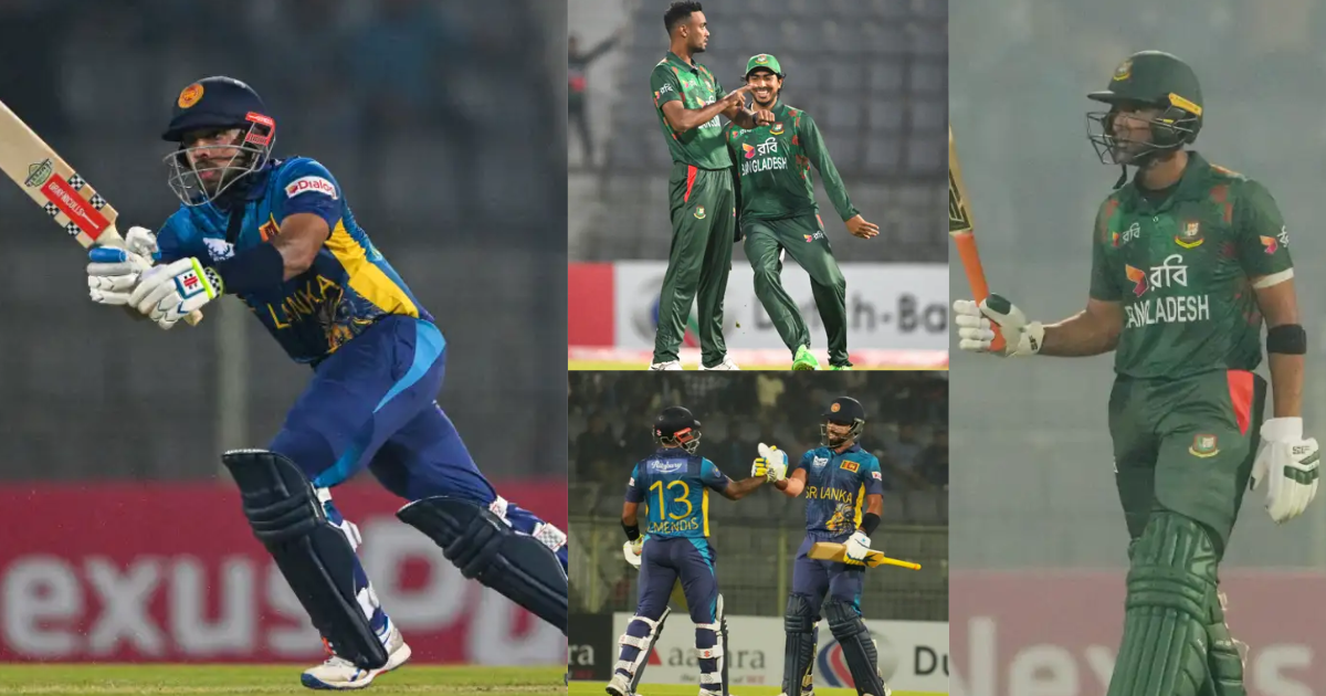 BAN vs SL Sri Lanka defeated Bangladesh by 3 runs in the first T20 match,
