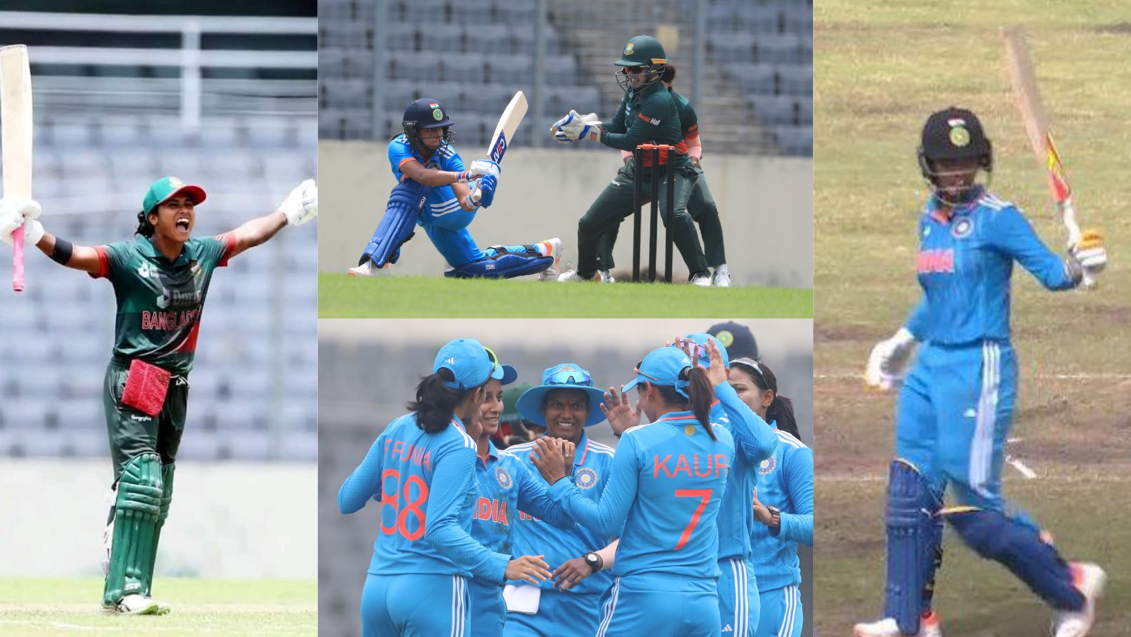 BANW vs INDW: 1 रन - 1 विकेट, आखिरी 5 मिनट में अटकी सांसे, अंपायर की बेईमानी से भारत के हाथों से फिस...