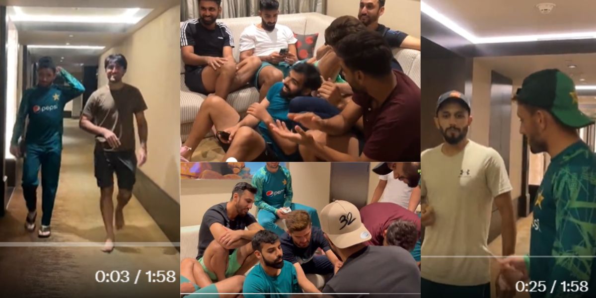 VIDEO: भारत में सिर्फ खाने-पीने मौज उड़ाने आई Babar Azam की सेना, लगातार 2 हार के बावजूद होटल में मना...