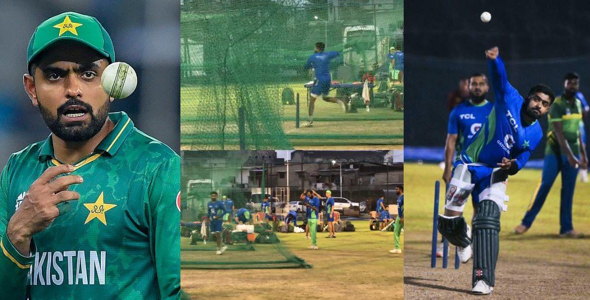 Babar Azam will bowl against Sri Lanka practice video goes viral