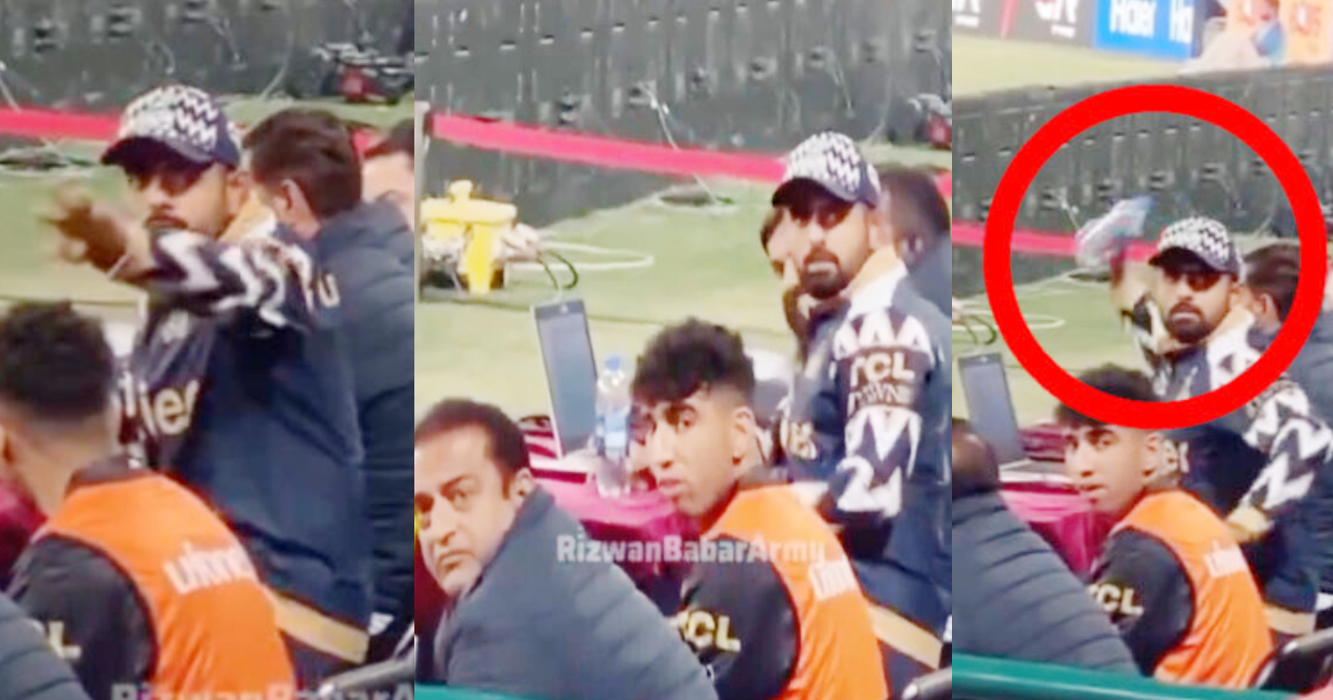 "चुप हो जा Bho*#*#*...", जिम्बाबर...जिम्बाबर के नारे लगने पर भड़के Babar Azam, फैंस को दे मारी बोतल...