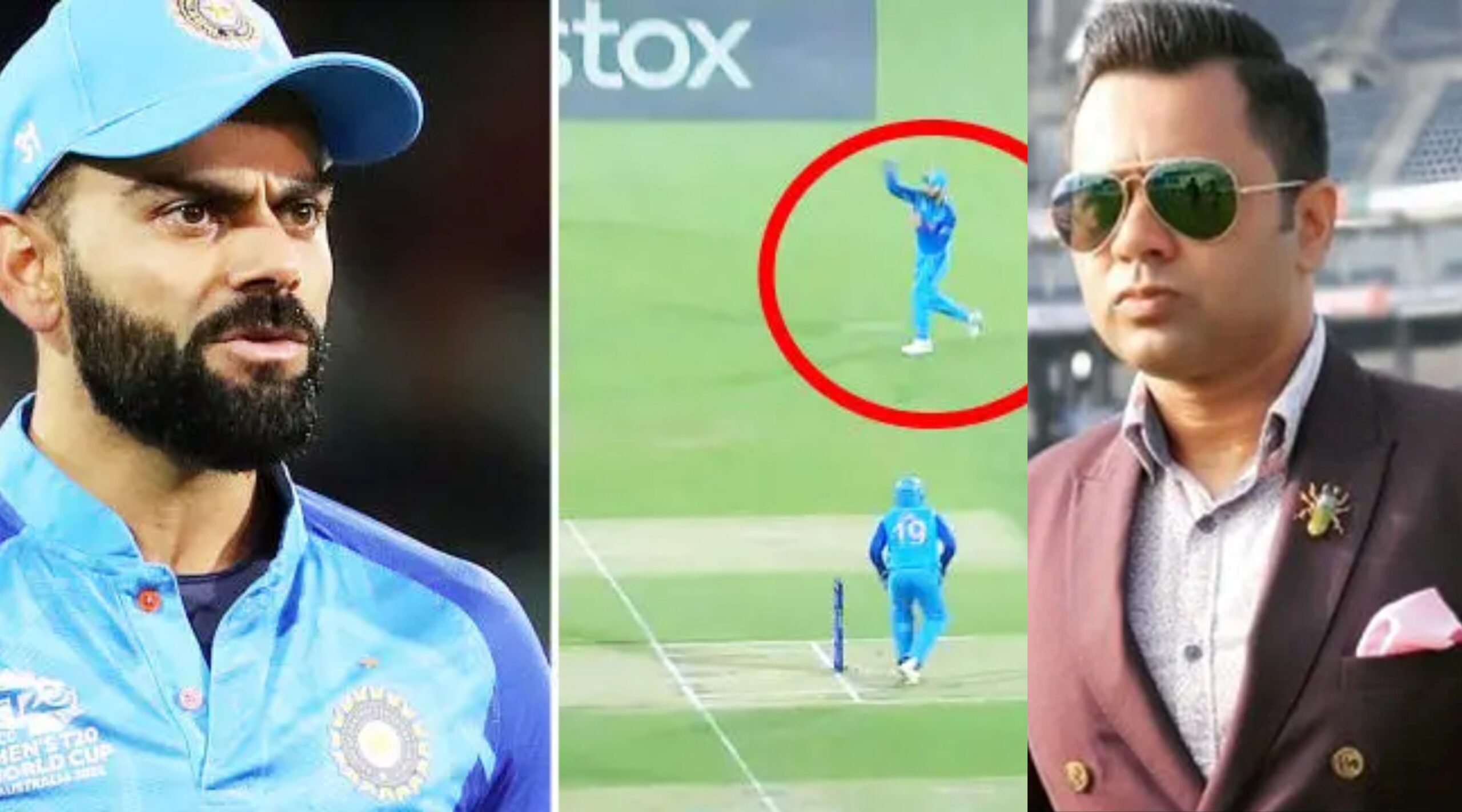 Aakash Chopra on Virat Kohli fake fielding
