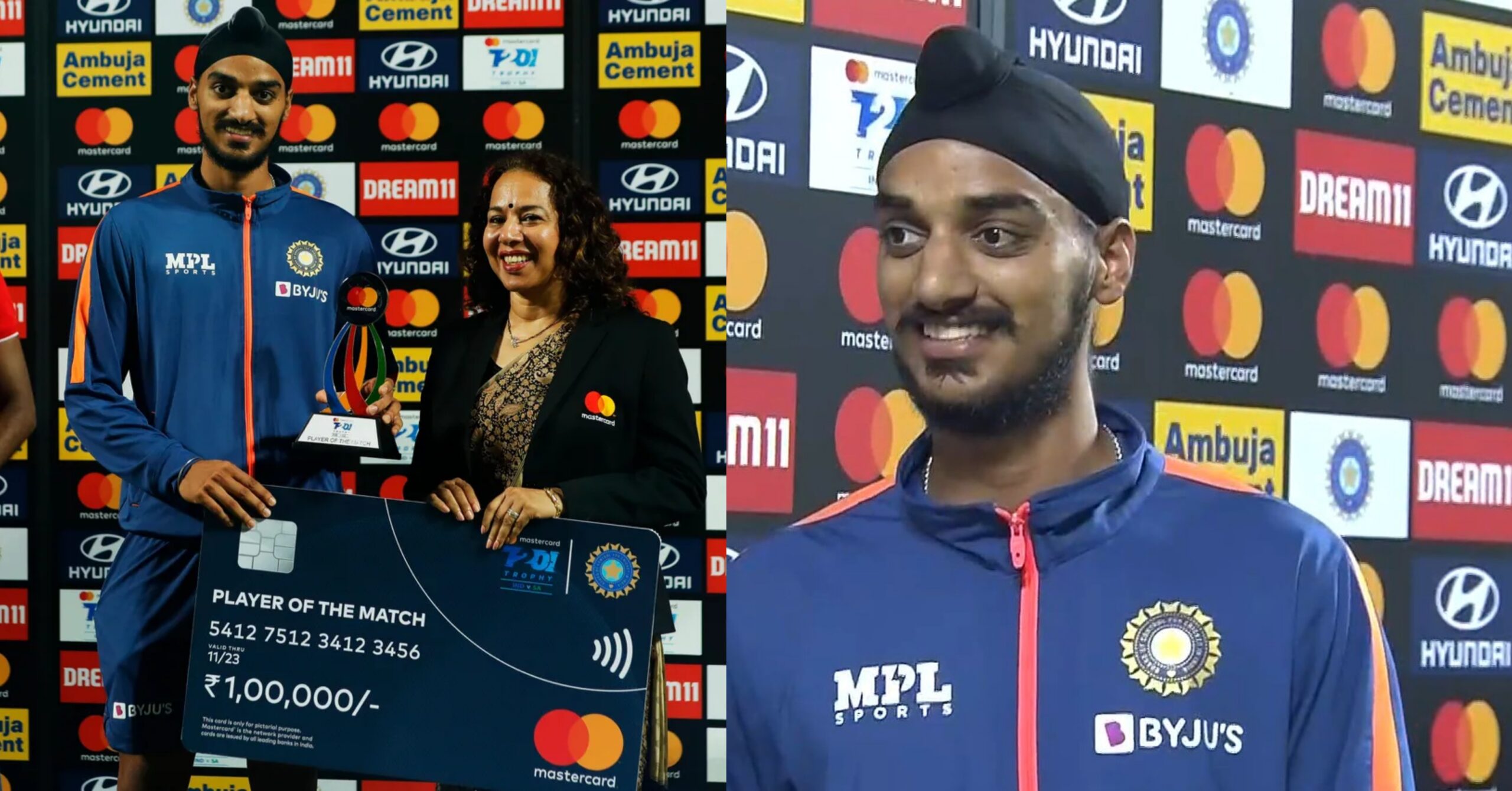 Arshdeep Singh-MOM-IND vs SA-1ST T20I 2022