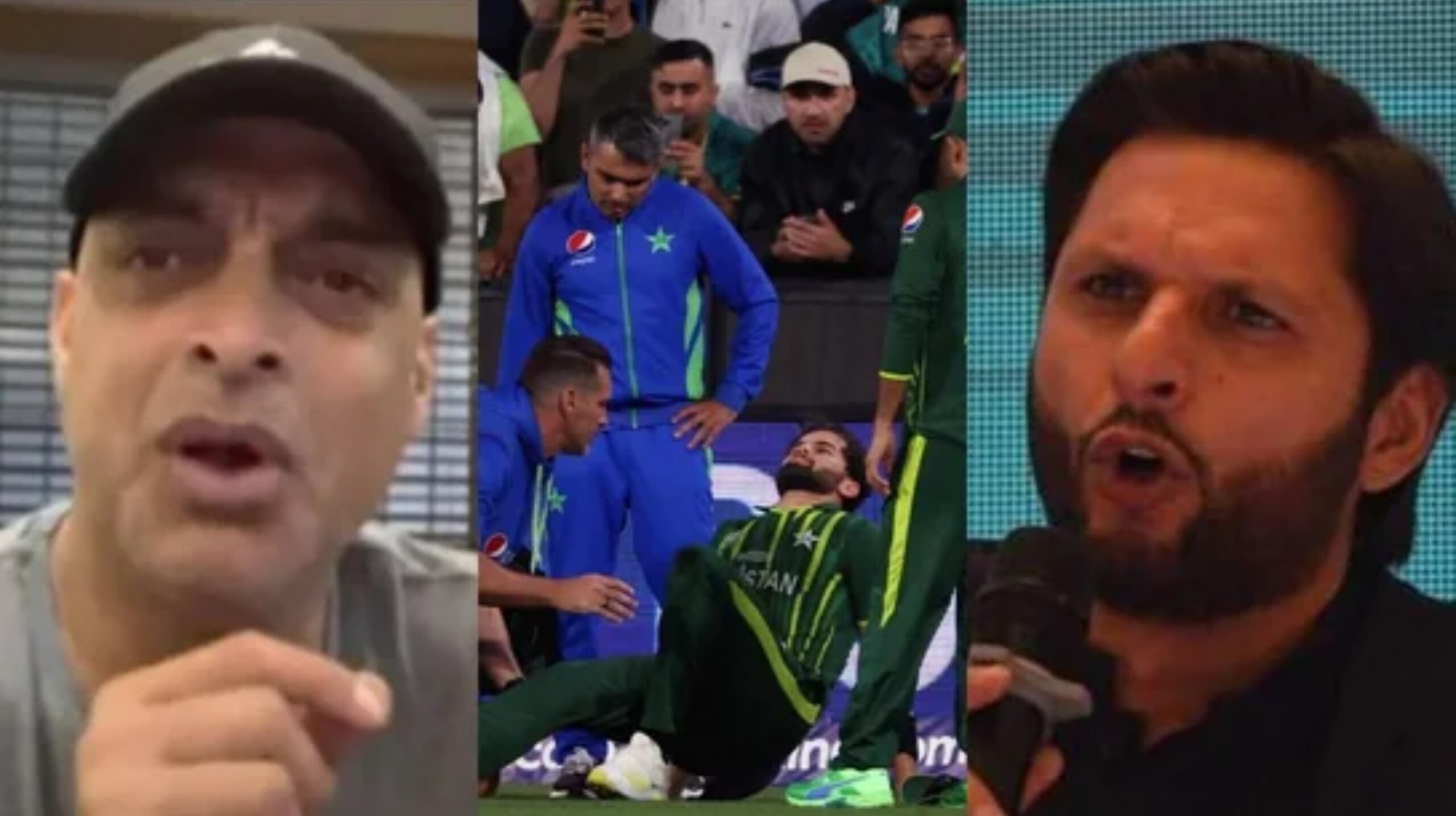 Shoaib Akhtar-Shaheen Afridi- Shahid Afridi