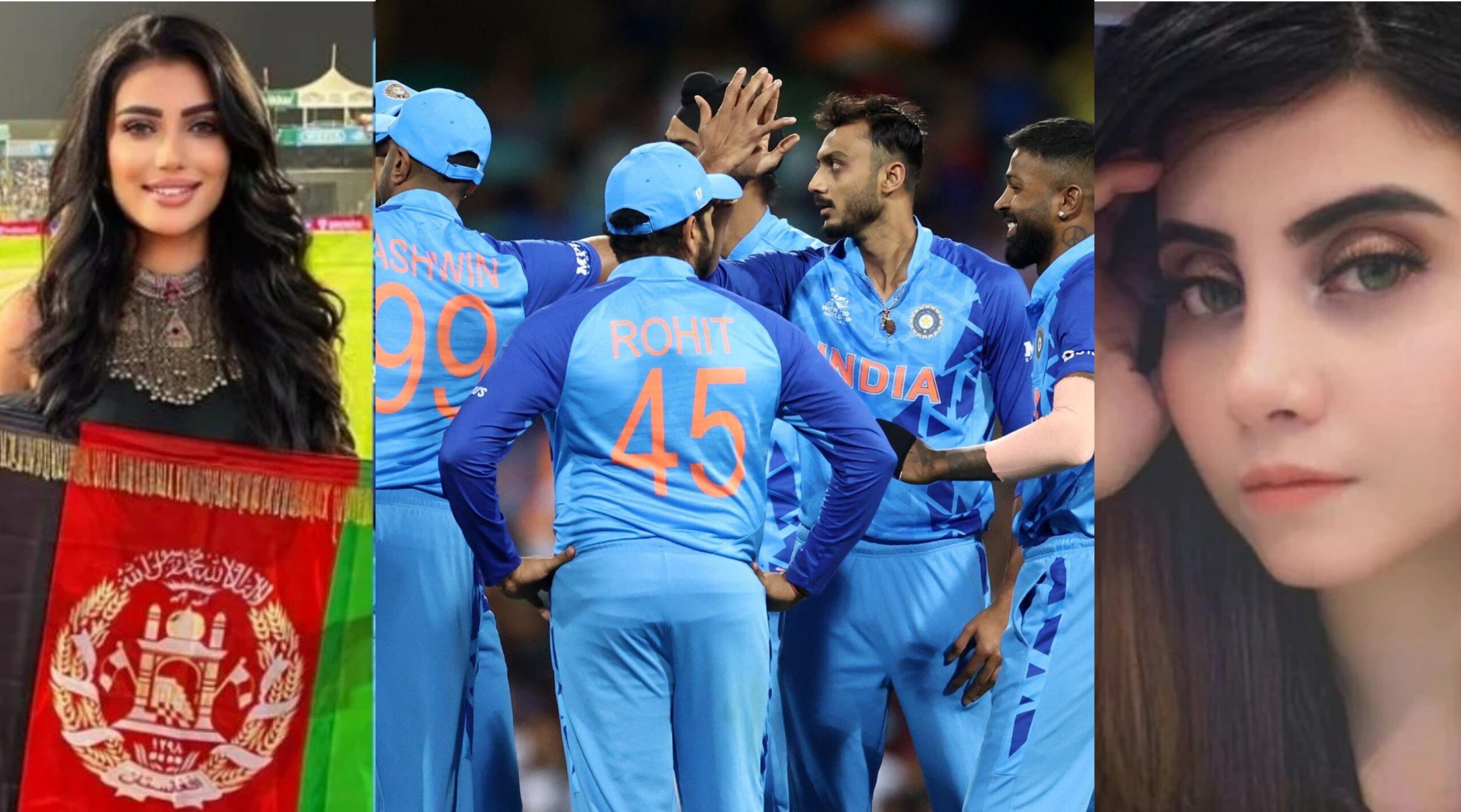 wazhma ayoubi on team india