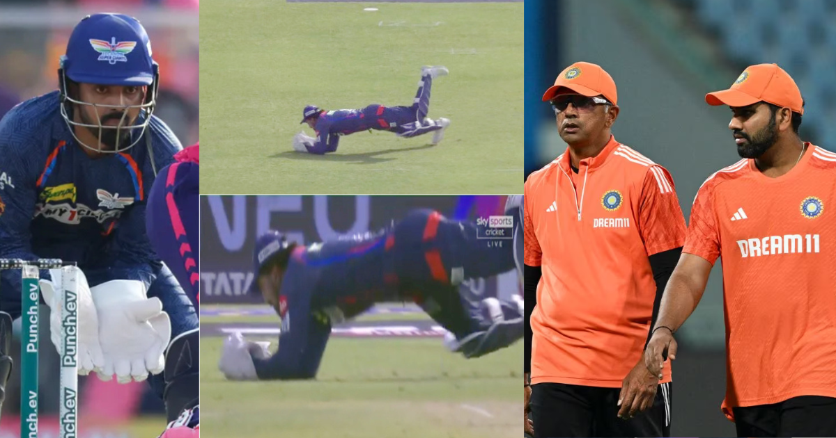 Before T20 World Cup 2024 KL Rahul increased the tension of Rohit-Dravid by keeping wickets in IPL 2...