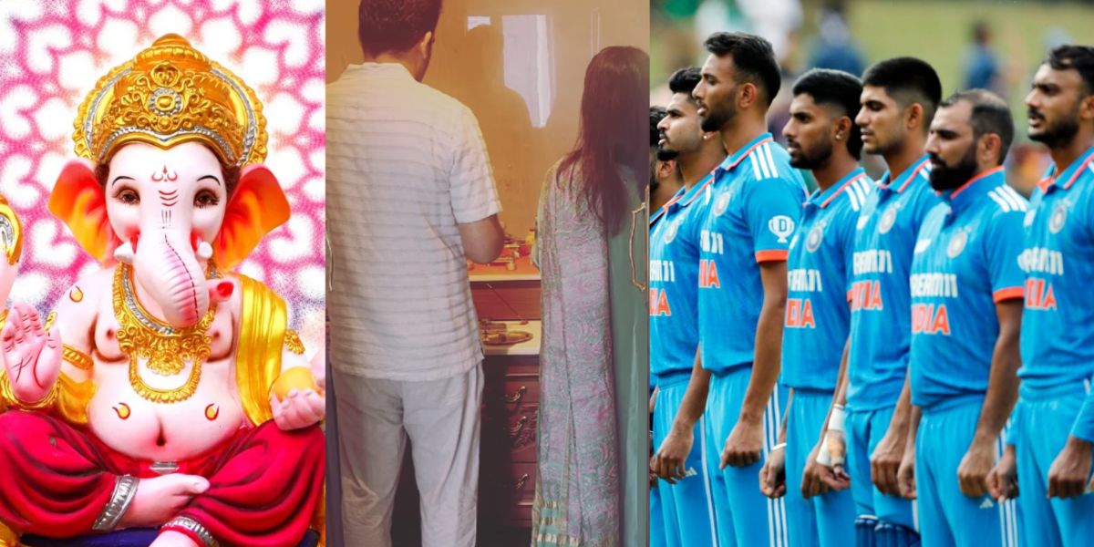 मुस्लिम होने के बावजूद हिन्दूओं के सभी त्योहार मनाता है ये क्रिकेटर, Ganesh Chaturthi पर ऐसे जीता सभ...