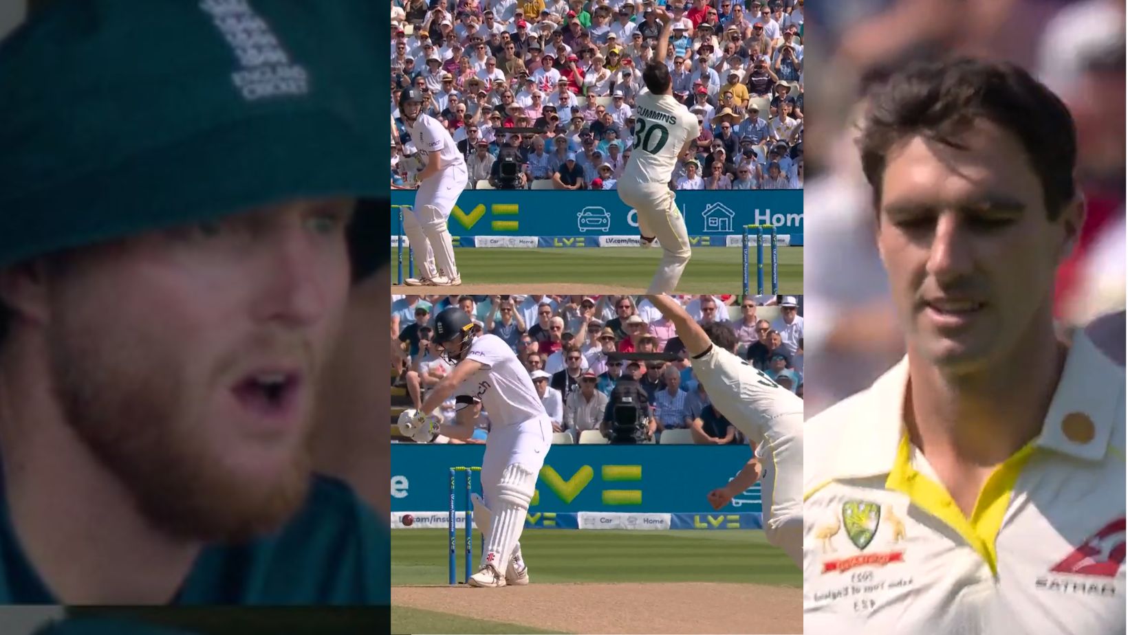एशेज सीरीज में पैट कमिंस की कुटाई देख बेन स्टोक्स के चेहरे का उड़ा रंग, फिर जमकर उड़ाया कप्तान का मज...