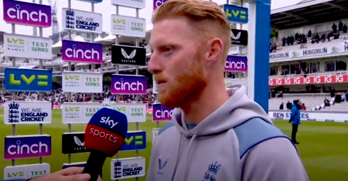 Ben Stokes ENG vs IND Test - Interview