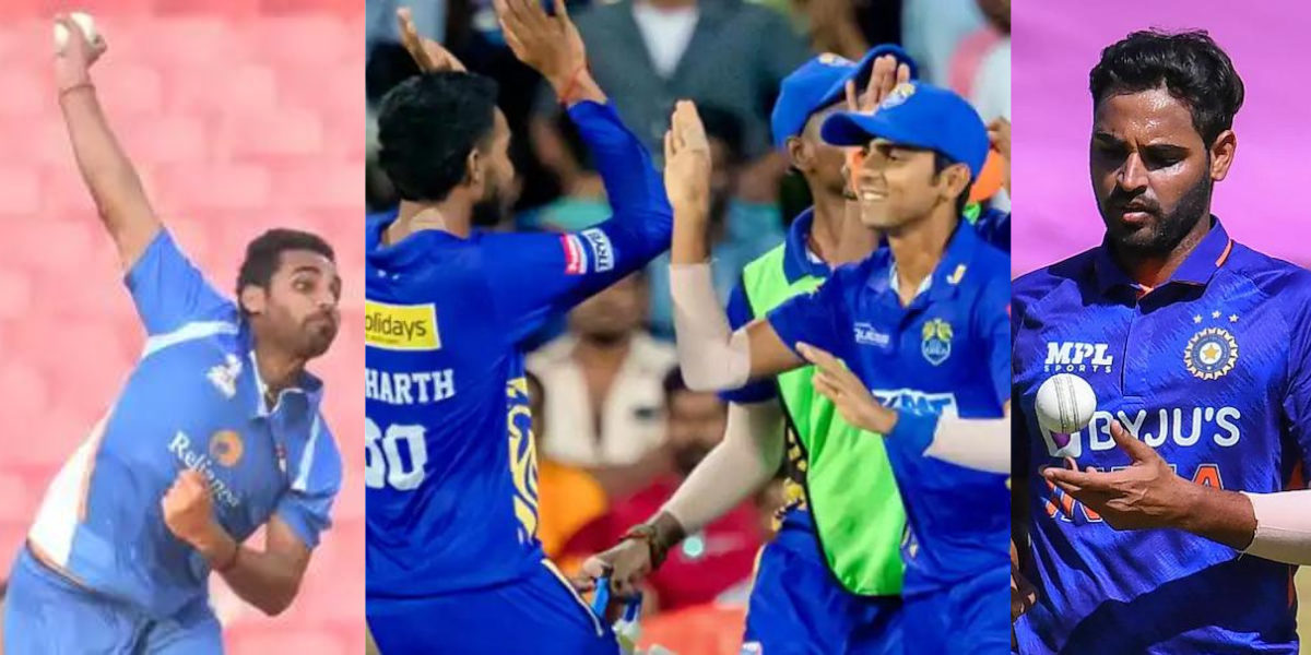 Bhuvaneshwaran took 4 wickets against Ba11sy Trichy in TNPL 2023
