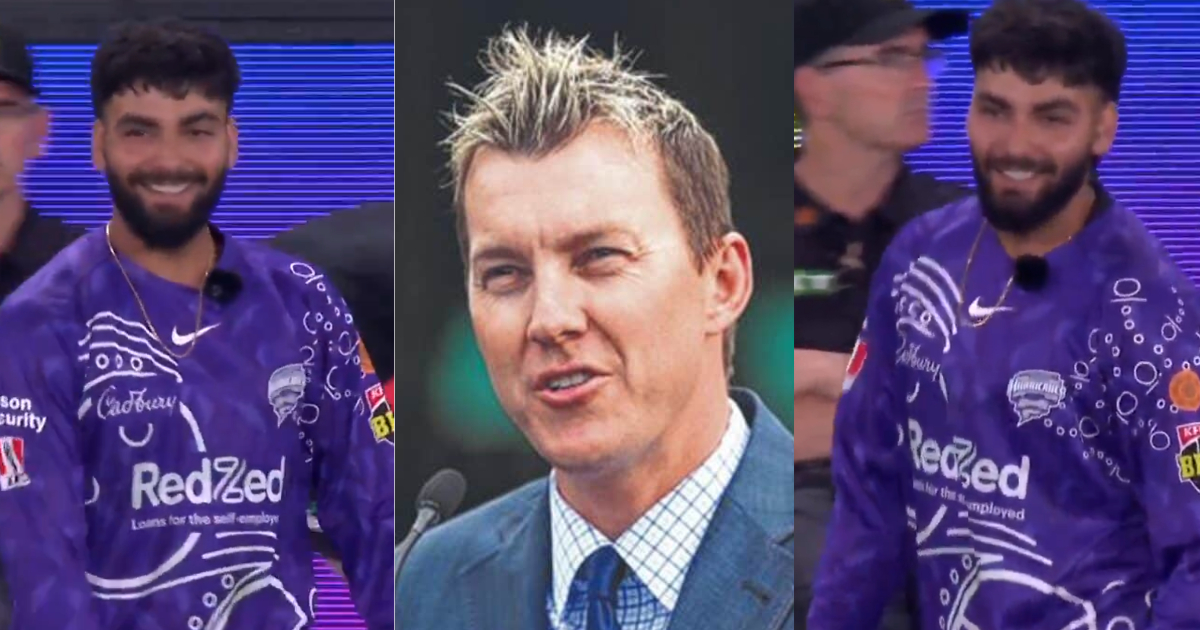 VIDEO: BBL में खेल रहे इस भारतीय खिलाड़ी से Brett Lee ने हिन्दी में की बात, बोले - मेरी हिन्दी तो..."