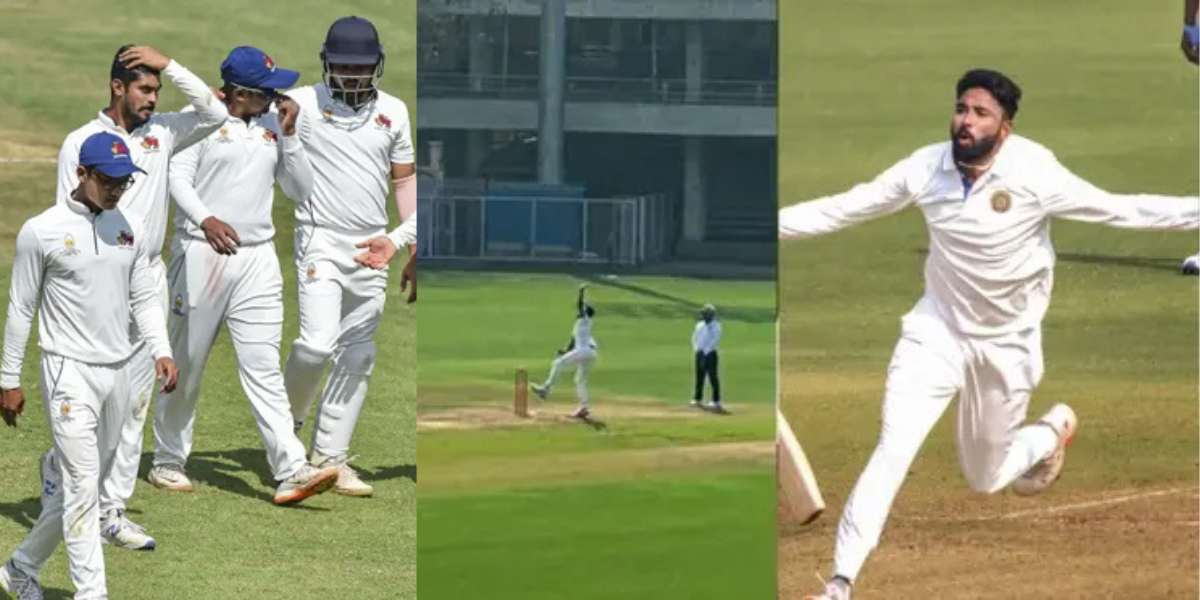 Mohammed Siraj could not even save honor of the home team the situation was bad in Ranji trophy 2024...