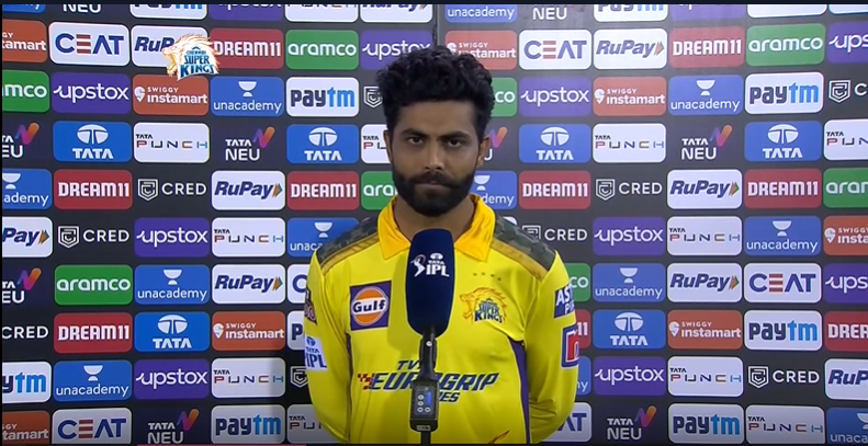 CSK vs PBKS Ravindra Jadeja Post Match Statement
