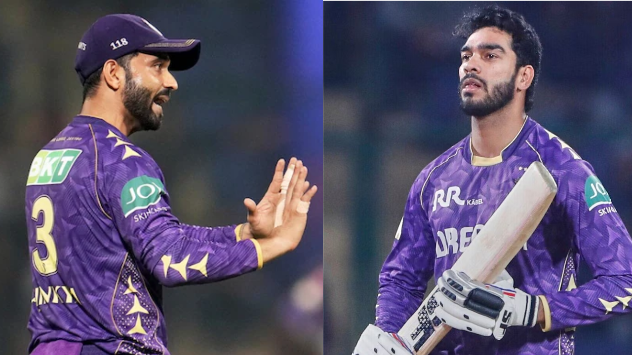 Captain Ajinkya Rahane Took Venkatesh Iyer S Side Said This On Pressure Of Crores Of Rupees
