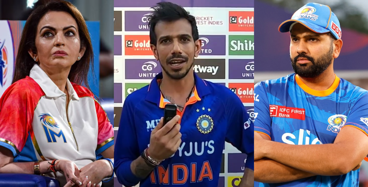 Captaincy of Mumbai Indians snatched away from Rohit Sharma Yuzvendra Chahal created a sensation by...