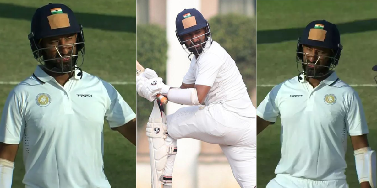 6,6,4,4,4... रणजी ट्रॉफी में नहीं थम रहा Cheteshwar Pujara का बल्ला, 10 चौके जड़कर कूटे इतने रन, मौका...