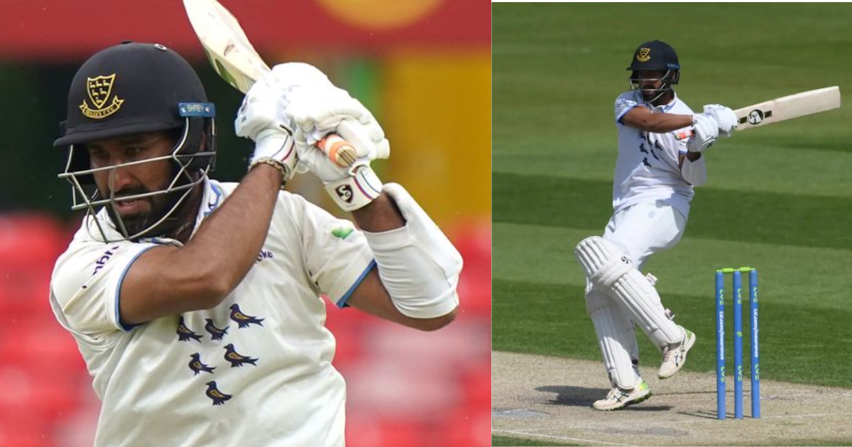 6,6,6,4,4,4... IPL 2024 के दौरान इंग्लैंड में Cheteshwar Pujara का कोहराम, सिर्फ इतनी गेंदों में फिफ...