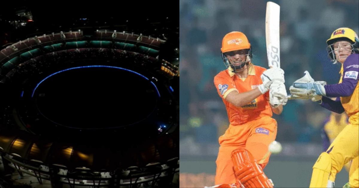 BCCI के इंतजाम की खुल गई पोल, WPL के लाइव मैच के दौरान स्टेडियम की बत्ती हुई गुल
