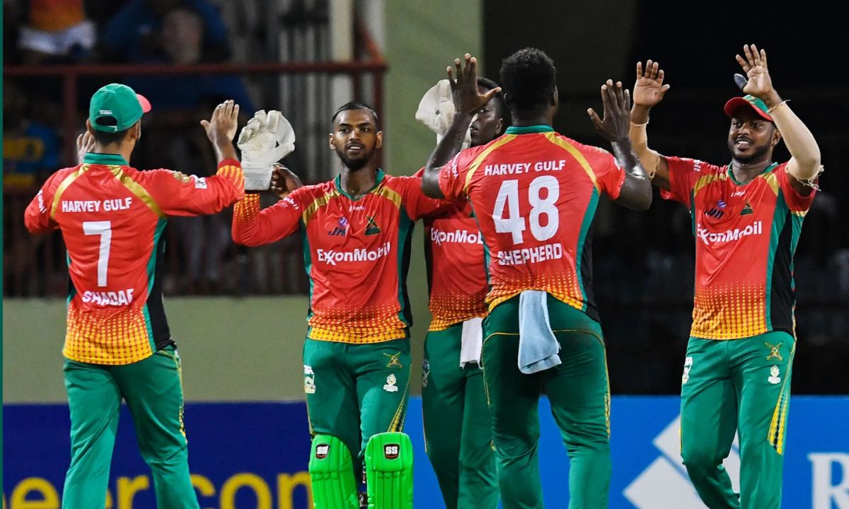 Guyana Amazon Warriors vs St Kitts Nevis Patriots