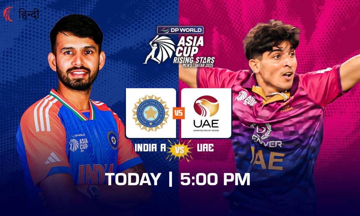 IND-A vs UAE Match Prediction
