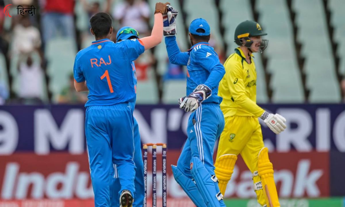 AUS U19 vs IND U19