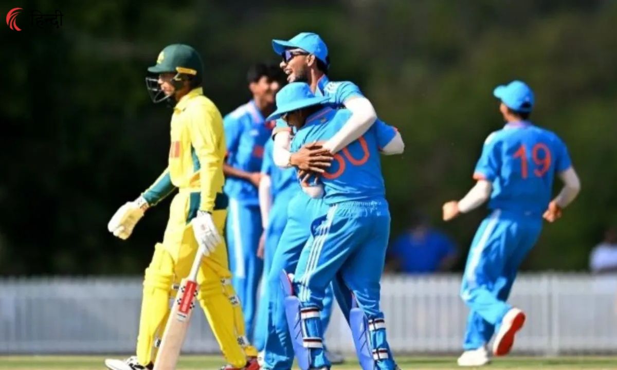 AUS U19 vs IND U19