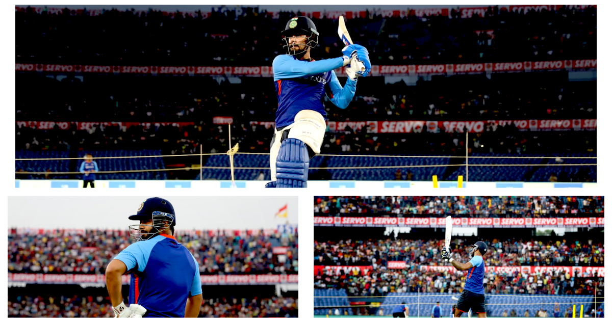 Cuttack stadium packed with fans team india practice session ahead of 2nd T20 vs SA