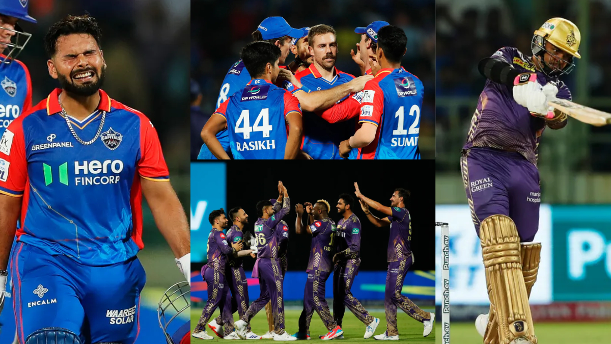 DC vs KKR Highlights: 34 चौके-29 छक्के, मैच, KKR के आगे 180 मिनट रोई दिल्ली, रसल-नरेन ने बना दिया भी...