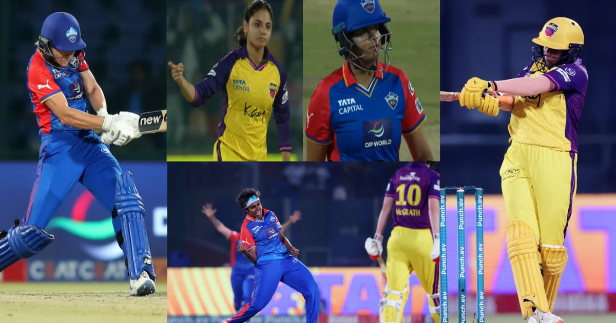 DC vs UPW Highlights: 32 चौके-6 छक्के, आखिरी 10 गेंदों में अटकी सांस, फिफ्टी के बाद ली हैट्रिक, दिल्...