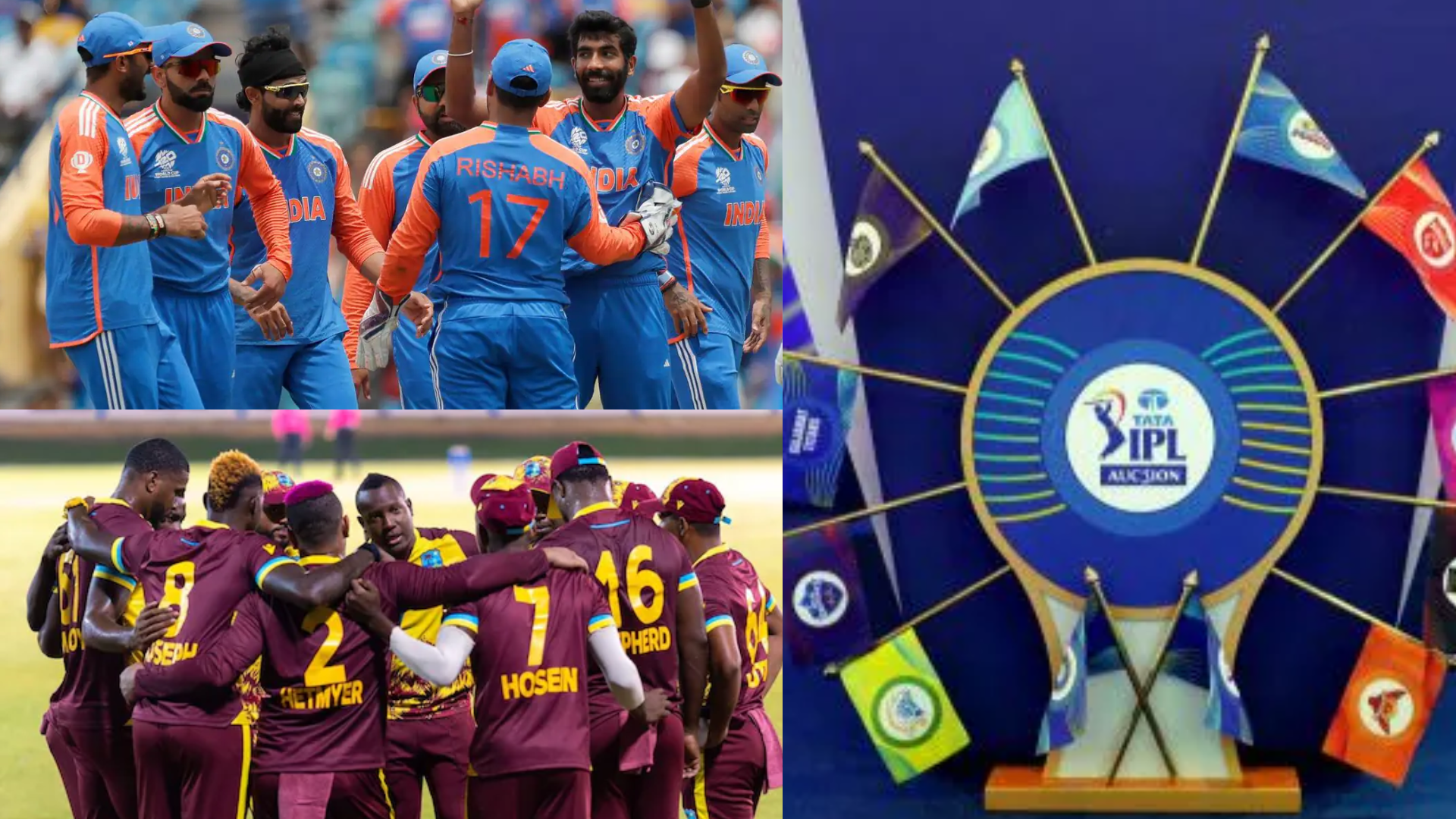 वेस्टइंडीज के खिलाफ 3 मैचों की ODI सीरीज के लिए 15 सदस्यीय Team India का ऐलान! CSK-MI और RCB के 3-3...