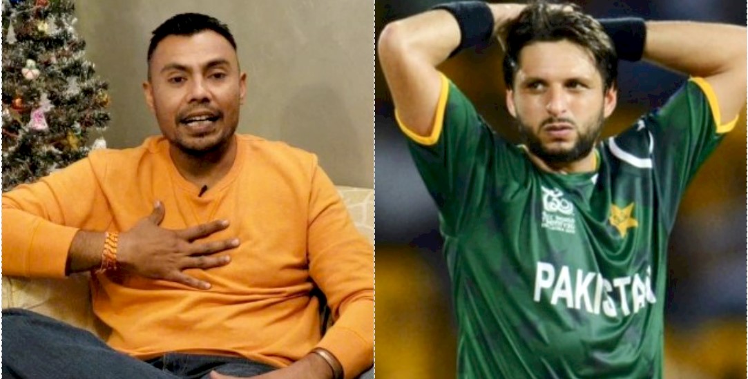 Danish Kaneria and Shahid Afridi