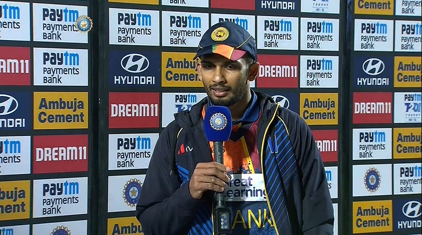 IND vs SL - Dasun Shanaka Post Match 3rd T20