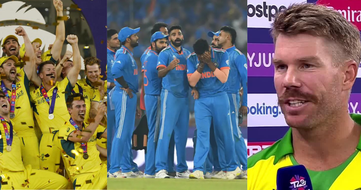 David Warner Disclosed behind australia choose bowling first in world cup 2023 final