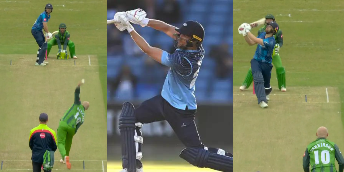 Dawid Malan hit Fifty in 12 balls in T20 Blast 2023