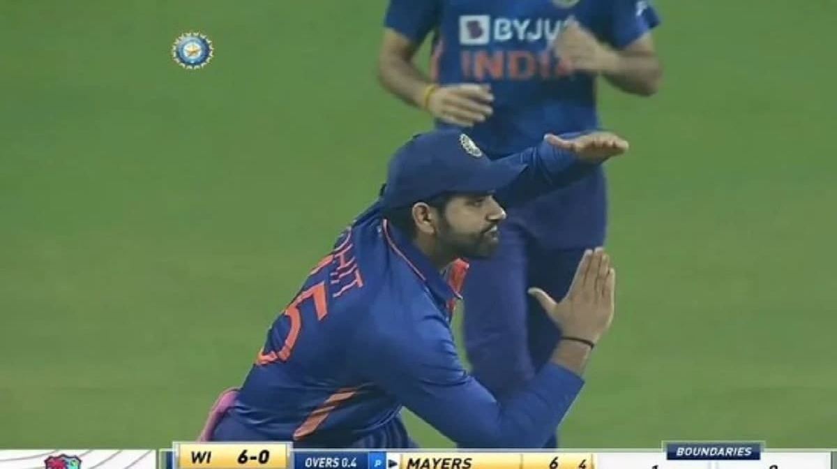 Deepak Chahar 1st over 2 DRS Against Kyle Mayers but Rohit Sharma won the battle