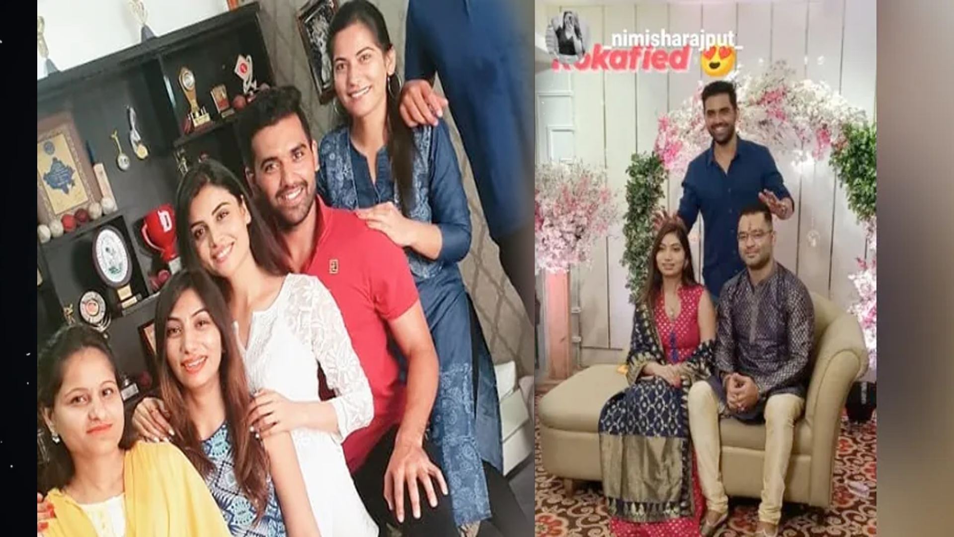 Deepak chahars cousin sister wedding rituals begin roka ceremony