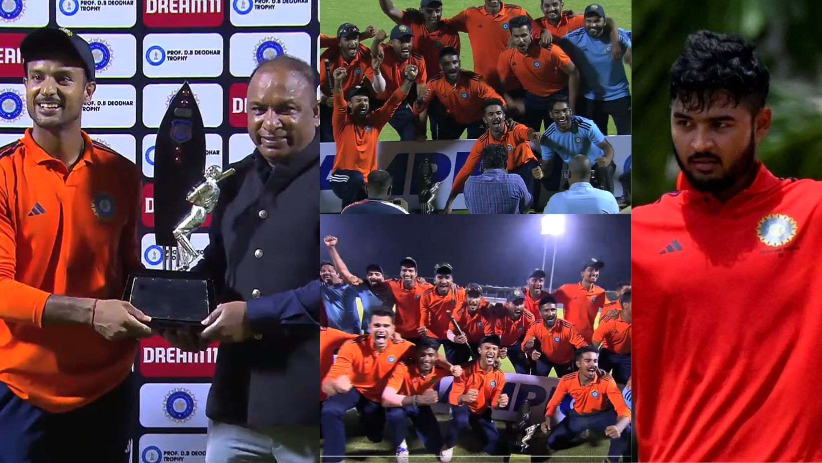 Deodhar Trophy 2023: अर्जुन तेंदुलकर की टीम के आगे रियान पराग के 95 रन गए बर्बाद, साउथ जोन ने 9वीं ब...