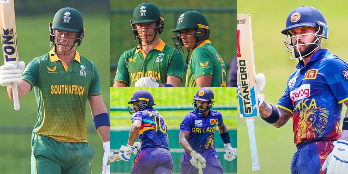 Dewald Brevis hit 66 runs in 13 balls in SA vs SL 1st ODI