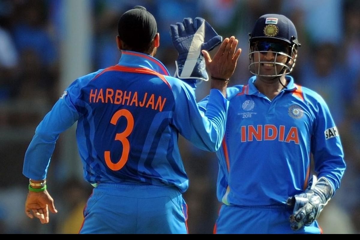Dhoni-(Habhajan Singh)