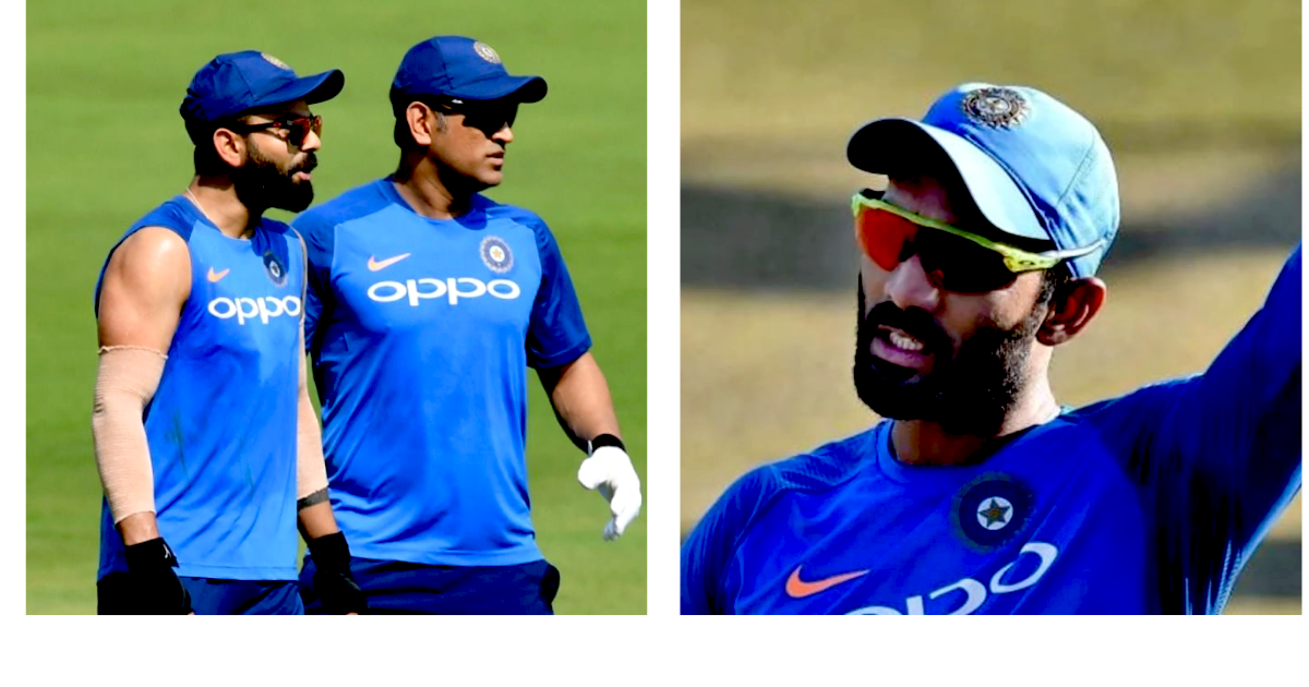 Dinesh karthik Want to read MS Dhoni mind