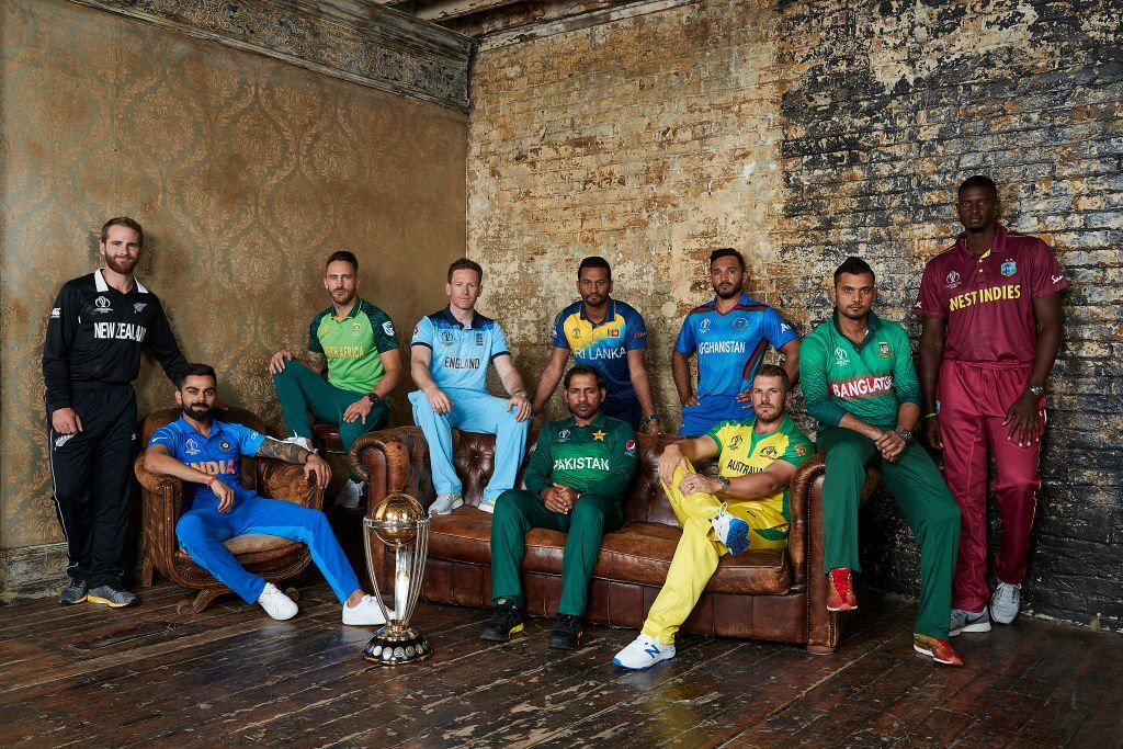 ICC 2019 Worldcup-Captains