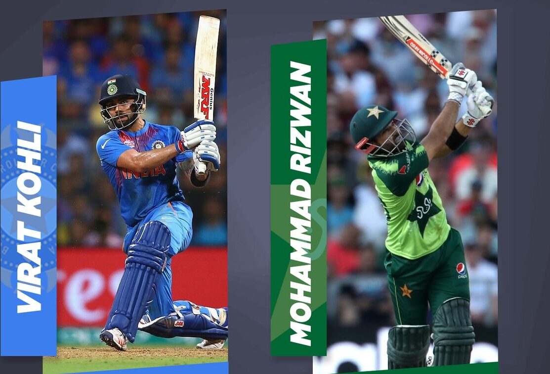 T20 Cricket में पिछले 2 सालों में पाकिस्तान के मोहम्मद रिजवान और भारत के विराट कोहली का प्रदर्शन रहा...