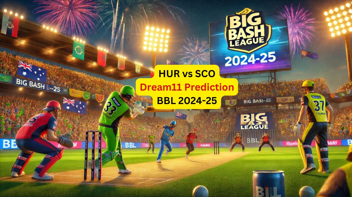 HUR vs SCO BBL, 2024-25